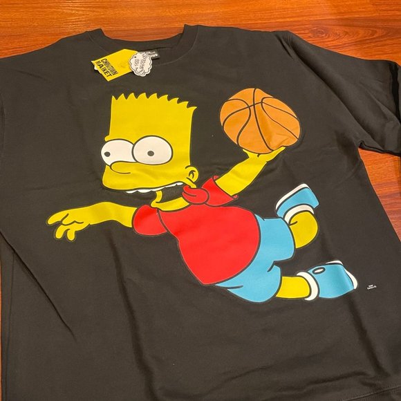 NEW CHINATOWN MARKET x THE SIMPSONS AIR BART CREWNECK - Picture 3 of 8